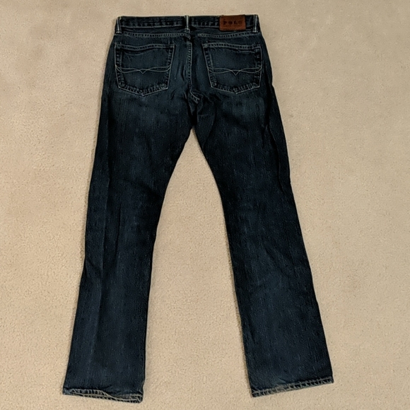 AE Slim Straight Blue Jeans - Picture 5 of 6